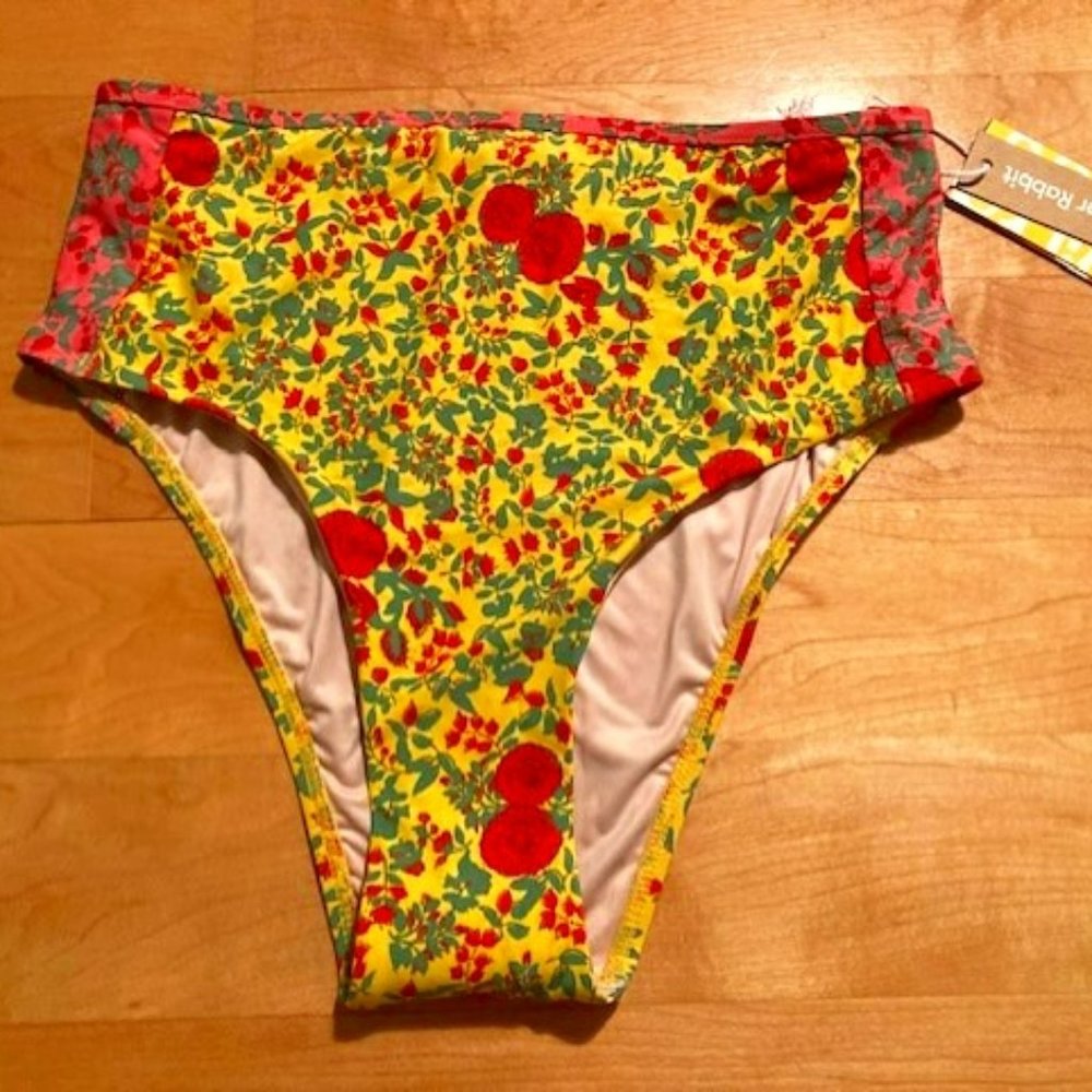 NWT Roller Rabbit Rhody High Waist Bottom, XS